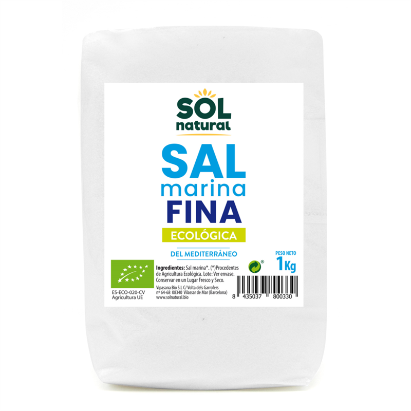 SAL FINA BIO 1KG DELTA DEL EBRO DE SOLNATURAL