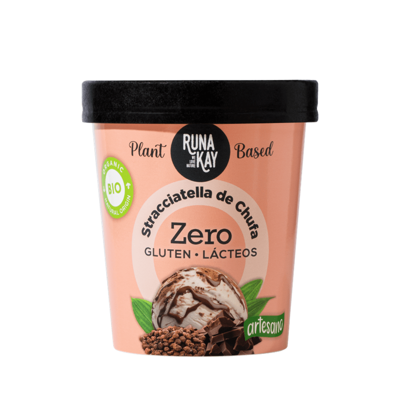  CAJAS DE 20 HELADOS DE STRACCIATELLA-HORCHATA DE CHUFA 130 ML DE RUNAKAY