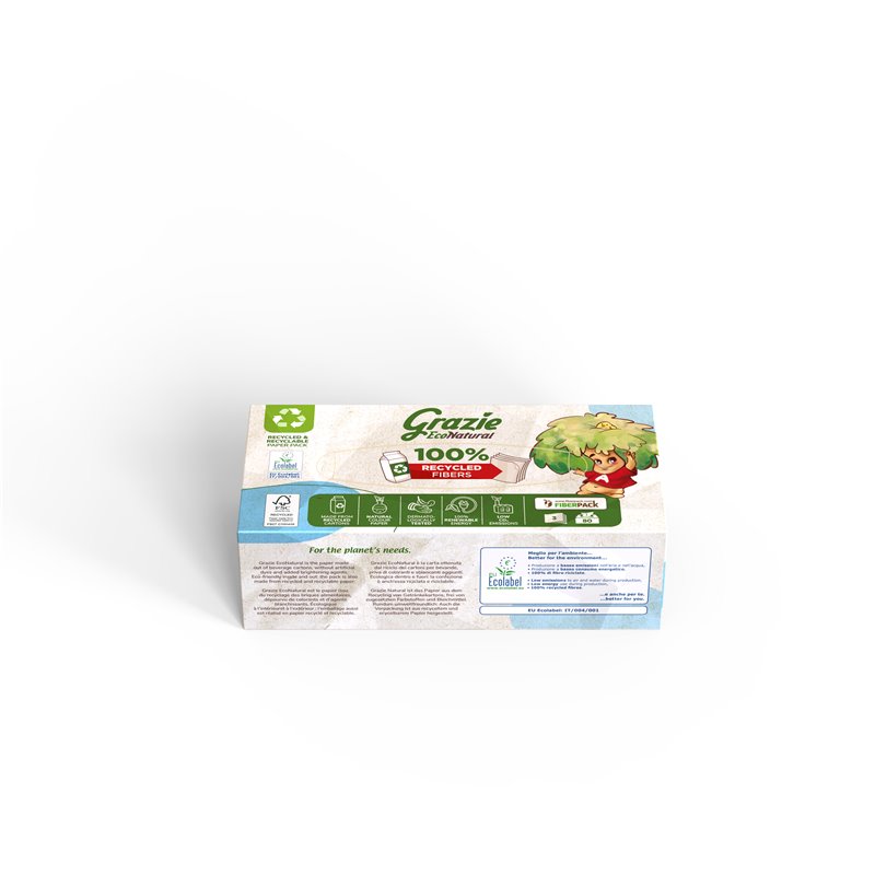 PAÑUELOS FACIALES TRIPLE CAPA 80 UNIDADES DE GRAZIE NATURAL
