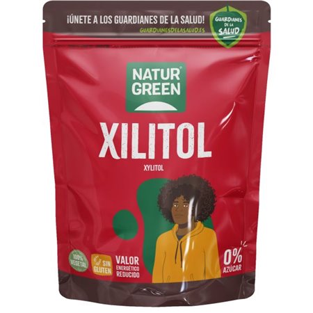 XILITOL (XYLITOL) AZÚCAR DE ABEDUL 500 GR DE NATURGREEN