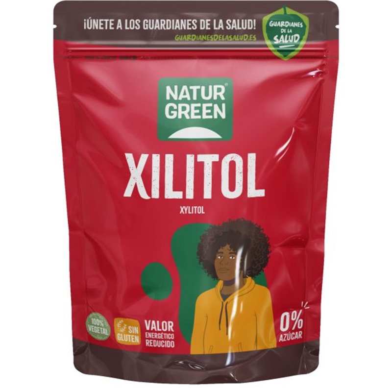 XILITOL (XYLITOL) AZÚCAR DE ABEDUL 500 GR DE NATURGREEN