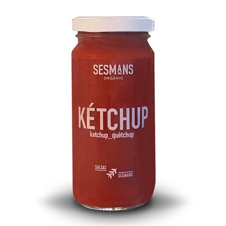 KETCHUP 240 ML BIO VEGANO DE SESMANS ORGANIC