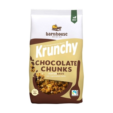 KRUNCHY CHOCOLATE CHUNKS 500GR DE BARNHOUSE