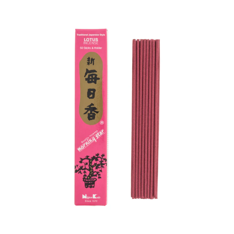 INCIENSO LOTUS 50 BARRITAS DE MORNING STAR