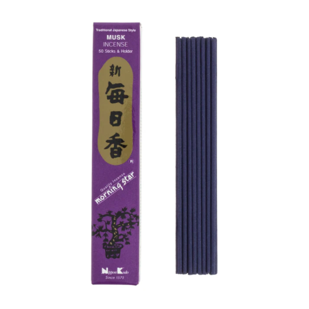 INCIENSO MUSK 50 BARRITAS DE MORNING STAR