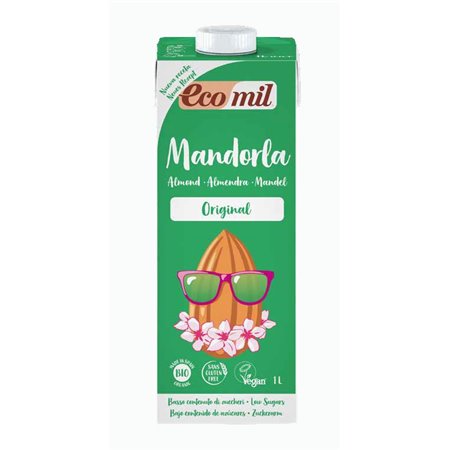 ECOMIL MANDORLA ORIGINAL (Almendra) 1L NUTRIOPS