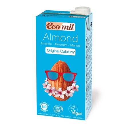 ECOMIL ALMENDRAS CALCIO 1L (NUTRIOPS) (A)