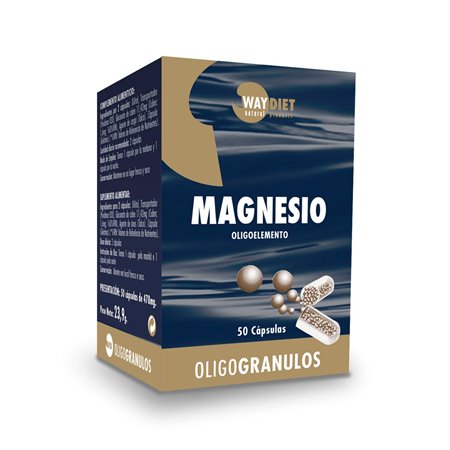 MAGNESIO OLIGOGRANULOS 50 CÁPSULAS DE WAYDIET