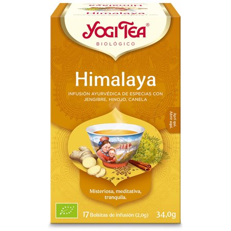 YOGI TEA HIMALAYA 17 BOLSITAS BIO