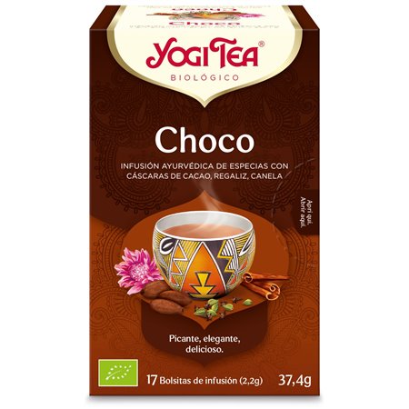 YOGI TEA CHOCO TE 17 BOLSITAS BIO