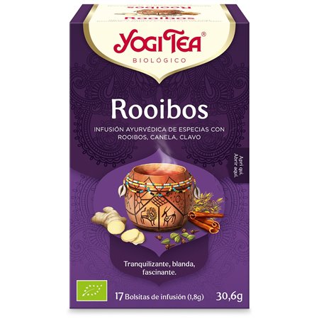 YOGI TEA ROOIBOS 17 BOLSITAS BIO