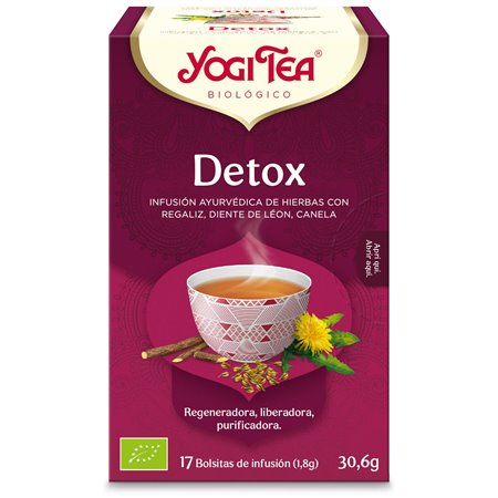 YOGI TEA DETOX 17 BOLSITAS BIO