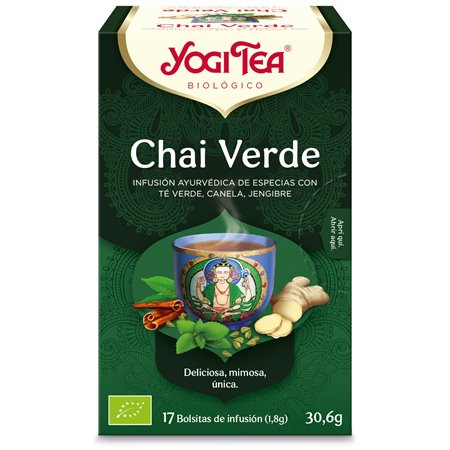 YOGI TEA CHAI VERDE 17 BOLSITAS BIO