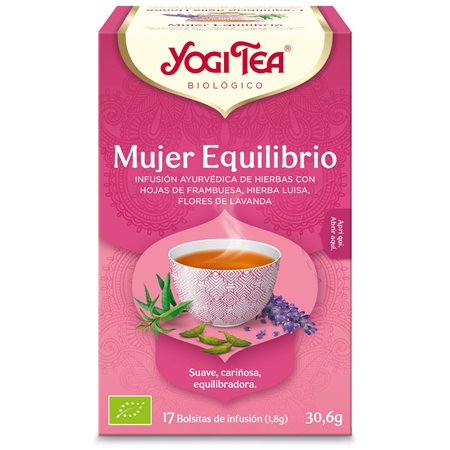 YOGI TEA MUJER EQUILIBRIO 17 BOLSITAS BIO