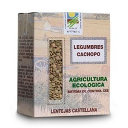 LENTEJA CASTELLANA verde ESTUCHE 1kg (CACHOPO) (A)