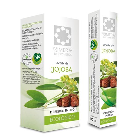 ACEITE VEGETAL DE JOJOBA BIO EN ROLL-ON 10 ML DE KIMERA BIOCOSMETICS