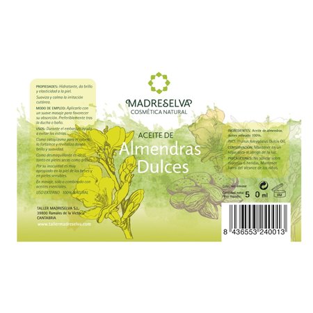 ACEITE DE ALMENDRAS DULCES 5L (T.M) (A)