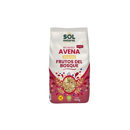 MUESLI AVENA F. BOSQUE (sin glut) BIO 425gr S.N A