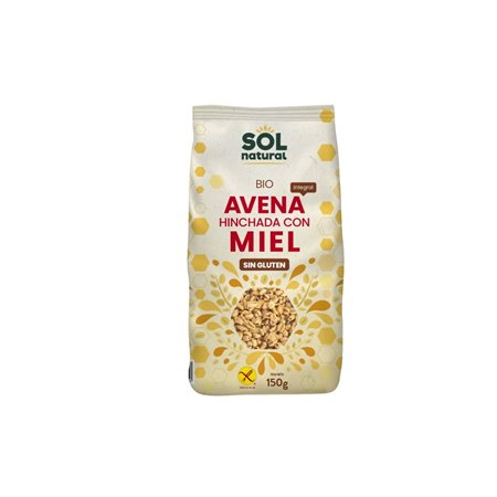 AVENA HINCHADA CON MIEL SIN GLUTEN 150 GR DE SOLNATURAL