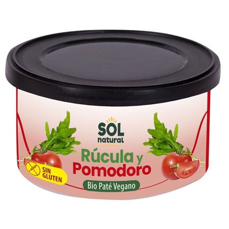 PATE RÚCULA/POMODORO 125 GR ECO DE SOLNATURAL