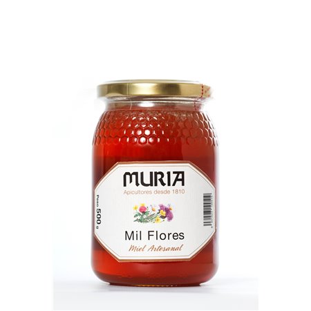 MIEL DE MILFLORES 500g (MURIA)