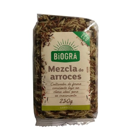 ARROZ MEZCLA SALVAJES 250 GR (BIOGRA) A