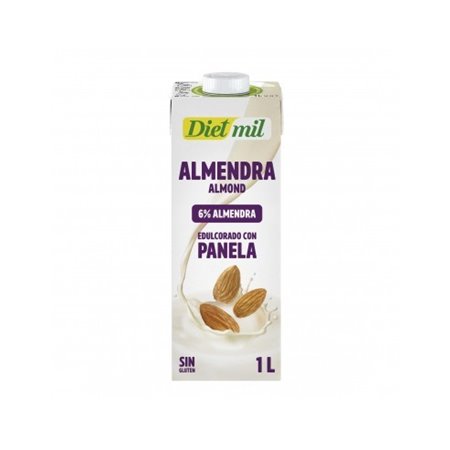 BEBIDA VEGETAL DIETMIL ALMENDRA 6% 1 L CON PANELA (ANTES DIEMILK) DE NUTRIOPS