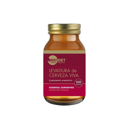 LEVADURA DE CERVEZA VIVA 100 CÁPSULAS ESSENTIAL COMODITIES DE WAYDIET