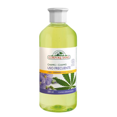 CHAMPU ECO USO FRECUENTE ECOCERT COSMOS NATURAL 500 ML DE CORPORE SANO