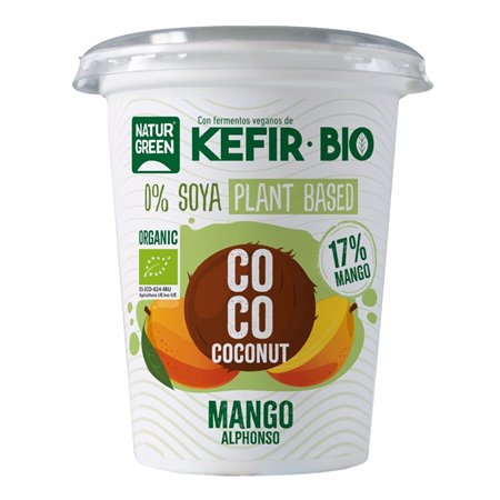 KEFIR COCO Y MANGO 400GR BIO DE NATURGREEN
