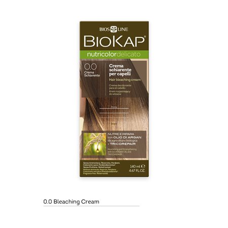 TINTE PERMANENTE BIOKAP DELICATO 0.0 CREMA ACLARANTE 140 ML