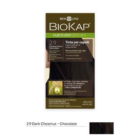 BIOKAP DELICATO 2.9 CASTAÑO OSCURO CHOCOLATE 140ml