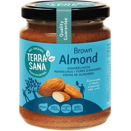 CREMA ALMENDRAS INT. 250gr BIO S/G vegan TERRASANA