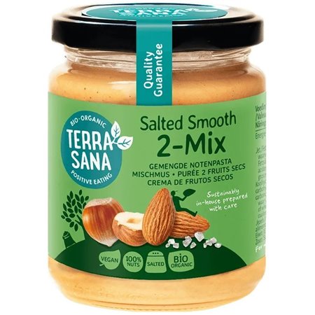 2 MIX CREMA FRUTOS SECOS CON SAL HIMALAYA 250 GR DE TERRASANA