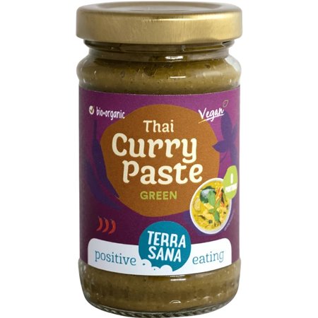 PASTA DE CURRY VERDE THAILANDÉS 120 GR DE TERRASANA