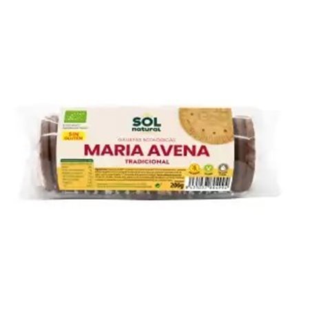 GALLETAS MARÍA AVENA TRADICIONAL BIO DE 200 GR DE SOLNATURAL