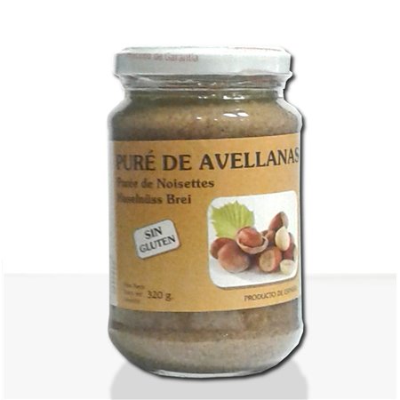 PURE DE AVELLANA 320 GR DE ALIMENTACIÓN SAIN 