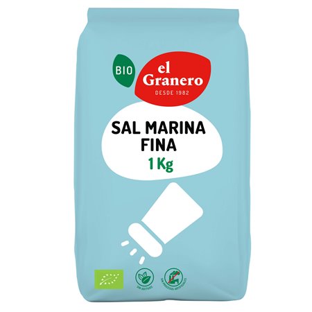 SAL MARINA FINA BIO 1 Kg (EL GRANERO INTEGRAL)