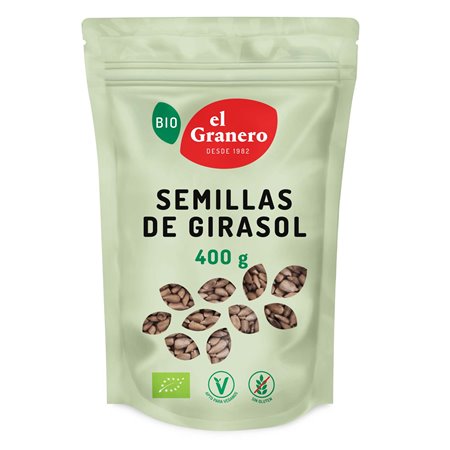 SEMILLAS DE GIRASOL BIO 400 g (EL GRANERO INTEGRAL)