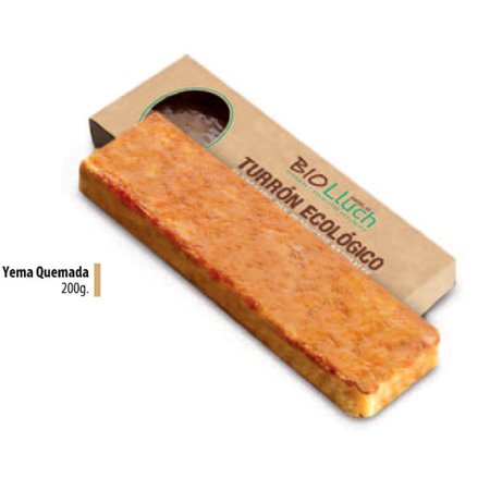 TURRON LLUCH ECO YEMA CREMA QUEMADA 200GR