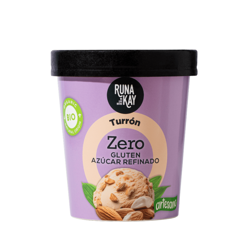HELADO TURRON 2500ml S/AZUCAR S/G ECO (RUNAKAY)