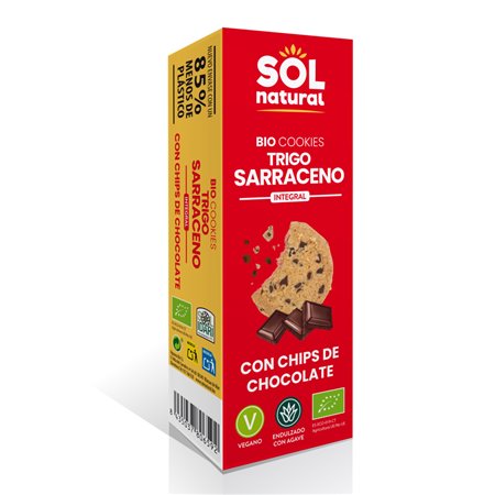 COOKIES TRIGO SARRACENO CHOCO 170g (S.N.) BIO (A)