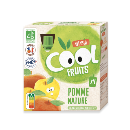 COOL FRUITS MANZANA 4X90GR...