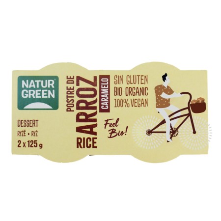 NAT RICE CARAMELO (2X125GR)...