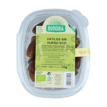 DATILES SIN HUESO 230GR...