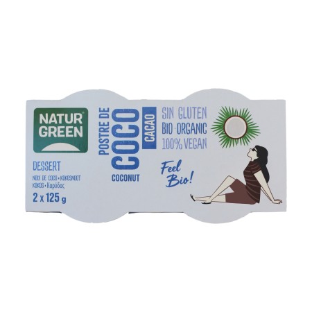 NAT COCO CACAO 2X125gr...