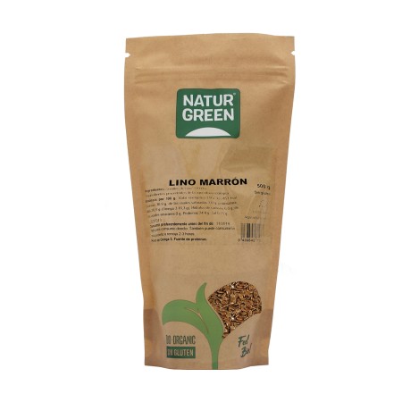 NAT LINO MARRON 500gr...