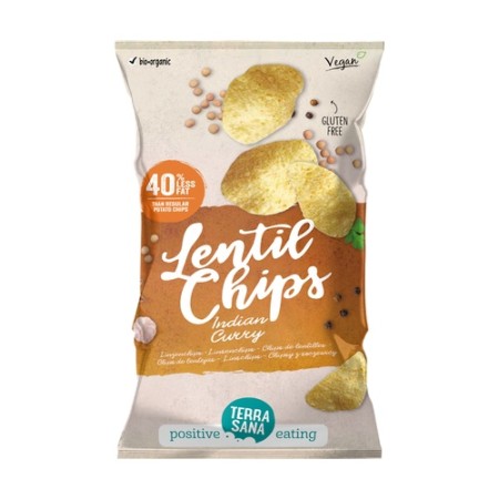 CHIPS DE LENTEJA+CURRY...