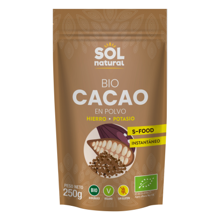 CACAO POLVO PURO 250g...